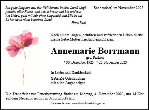 Annemarie Borrmann