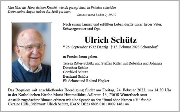 Ulrich Schütz