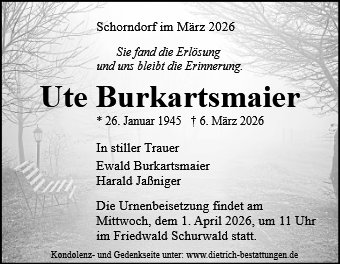 Ute Burkartsmaier