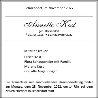 Annette Kost