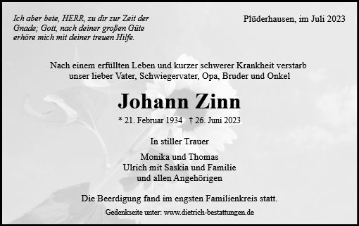 Johann Zinn