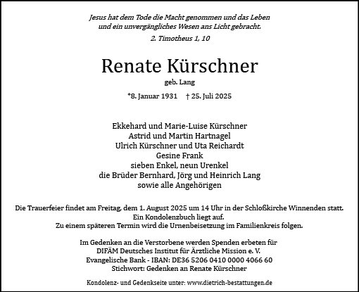 Renate Kürschner