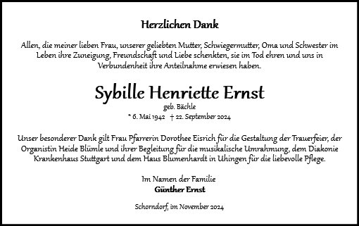 Sybille Ernst