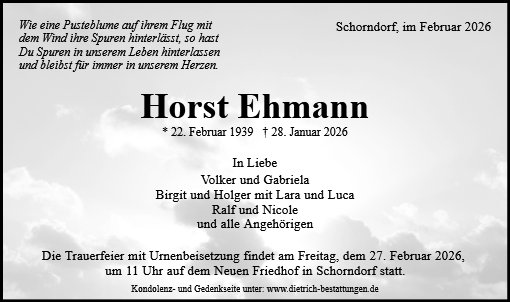Horst Ehmann