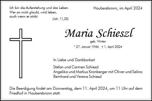 Maria Schieszl