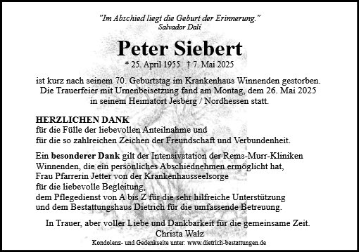 Peter Siebert