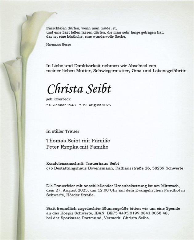 Christa Seibt
