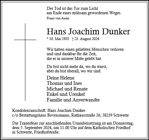 Hans-Joachim Dunker