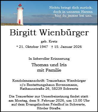 Birgitt Wienbürger