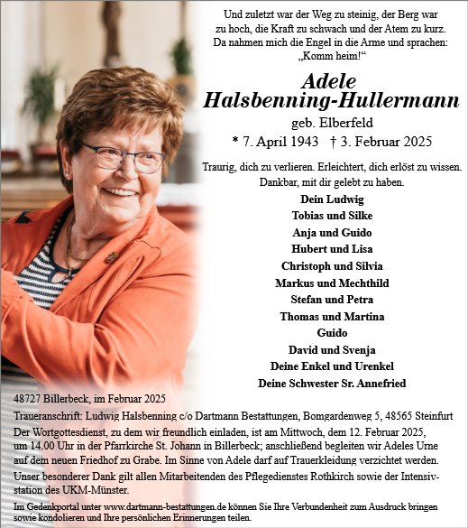 Adele Halsbenning-Hullermann