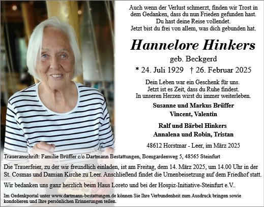 Hannelore Hinkers