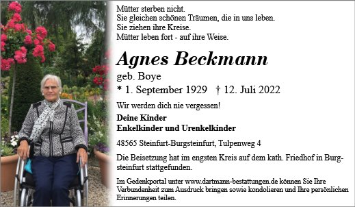 Agnes Beckmann