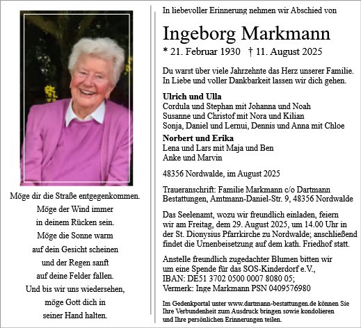 Ingeborg Markmann