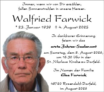 Walfried Farwick
