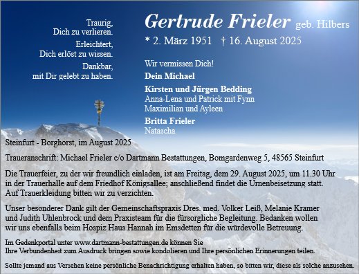 Gertrude Frieler