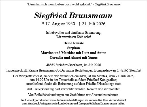 Siegfried Brunsmann