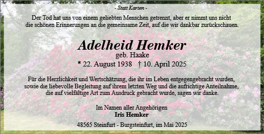 Adelheid Hemker