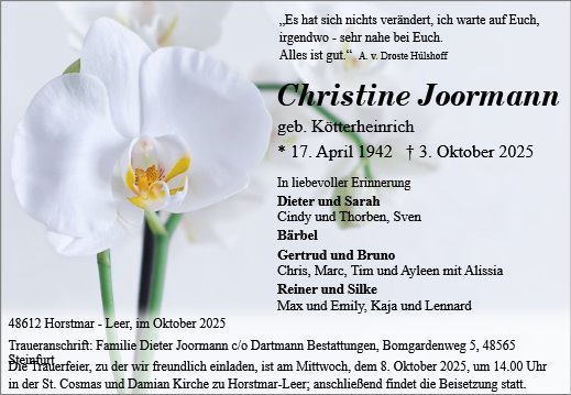 Christine Joormann
