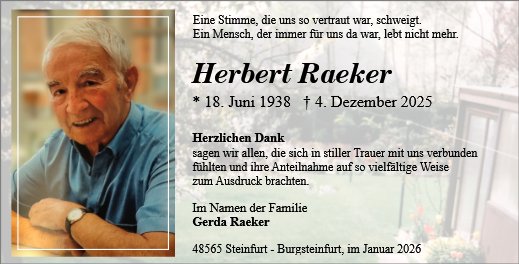 Herbert Raeker
