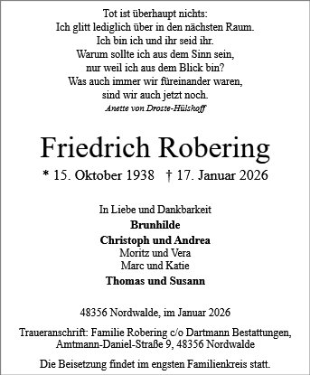 Friedrich Robering