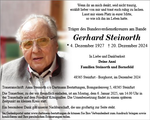 Gerhard Steinorth