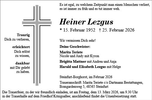 Heiner Lezgus