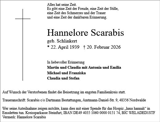 Hannelore Scarabis