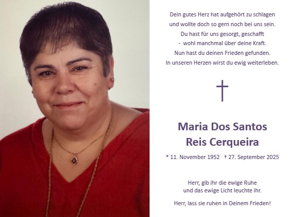 Maria Dos Santos Reis Cerqueira