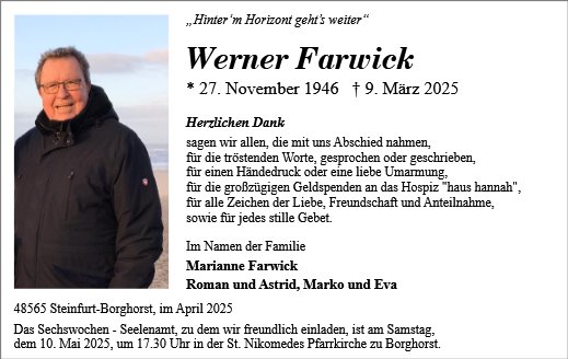Werner Farwick