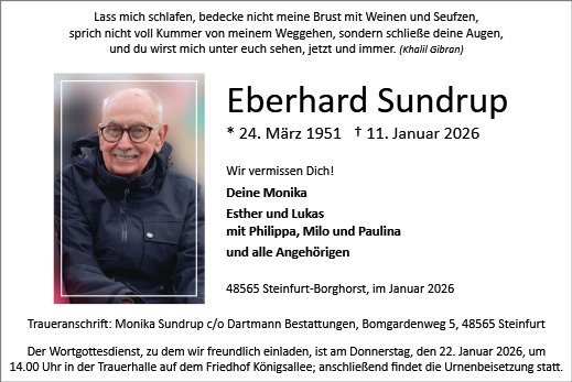 Eberhard Sundrup