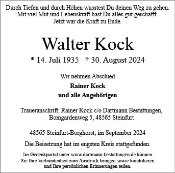 Walter Kock