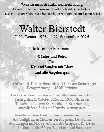 Walter Bierstedt