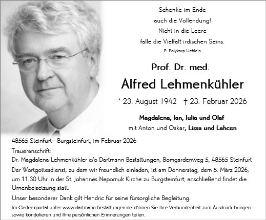 Alfred Lehmenkühler
