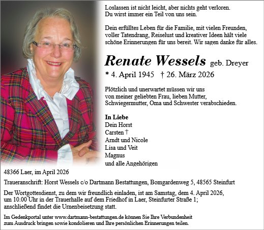 Renate Wessels