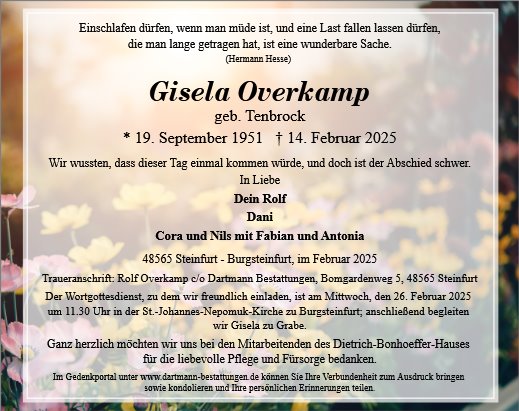 Gisela Overkamp