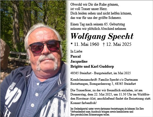 Wolfgang Specht