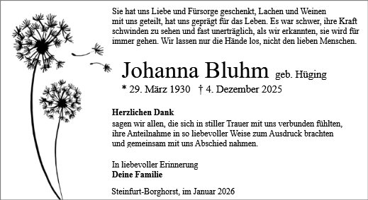 Johanna Bluhm
