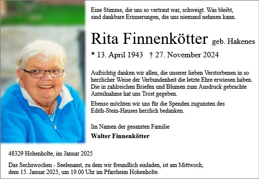 Rita Finnenkötter