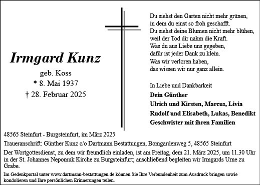 Irmgard Kunz