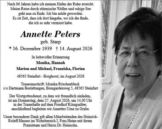 Annette Peters