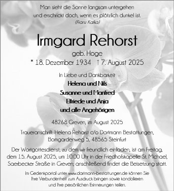 Irmgard Rehorst
