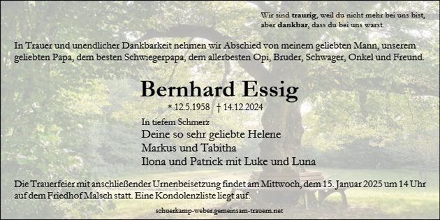 Bernhard Essig