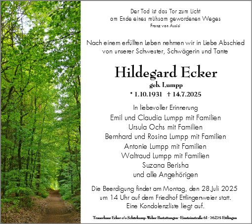 Hildegard Ecker