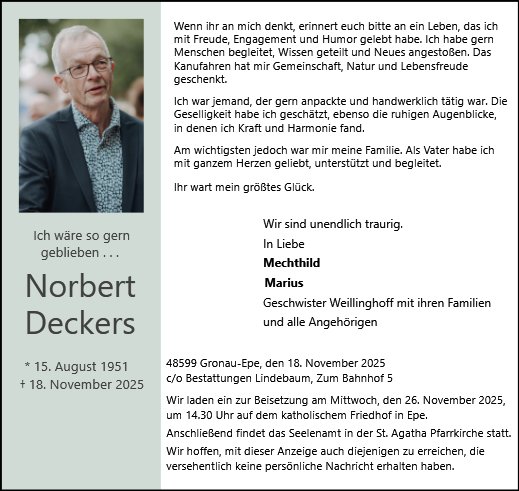 Norbert Deckers