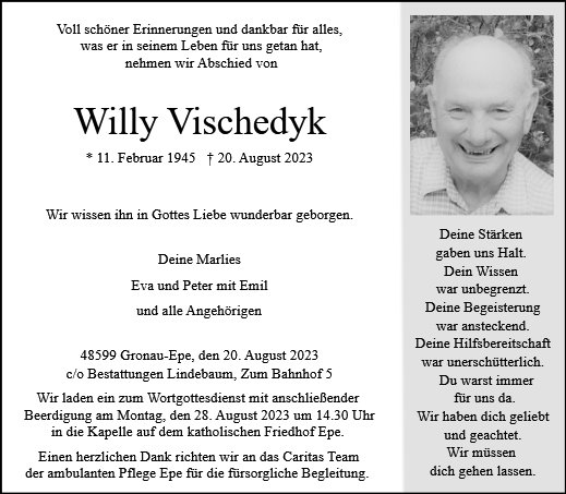 Wilhelm Vischedyk