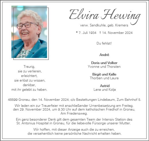 Elvira Hewing