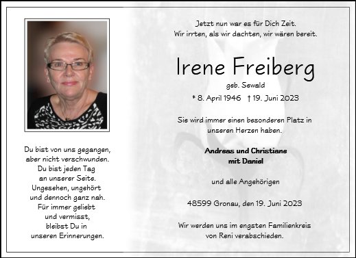 Irene Freiberg