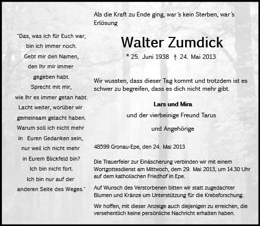 Walter Zumdick