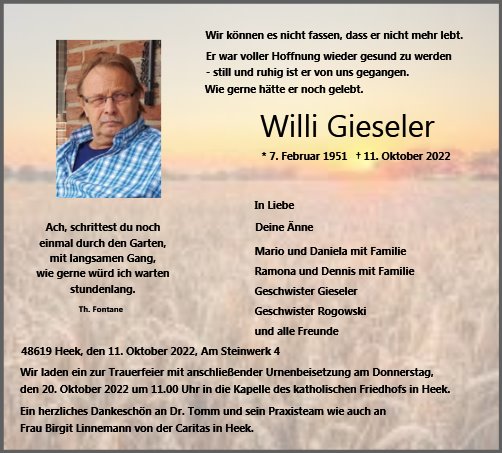 Willi Gieseler