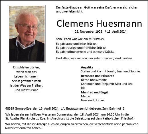 Clemens Huesmann